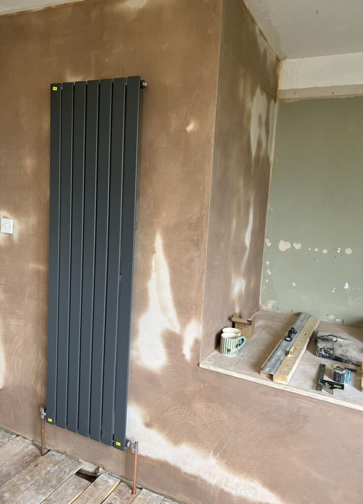 Bathroom walls Plastering by Quality Plastering Services QPS - Warboys