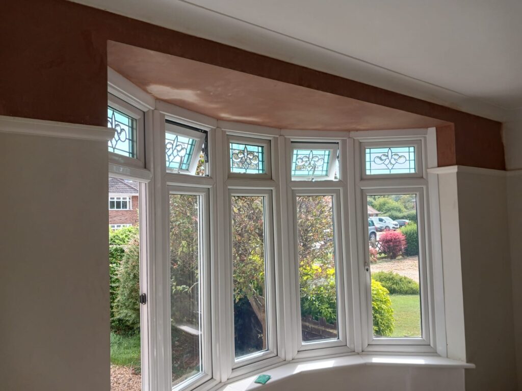 Bay Window Plastering by Quality Plastering Services QPS - Warboys
