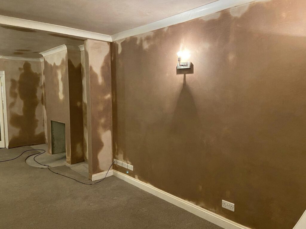 Living room example Plastering by Quality Plastering Services QPS - Warboys