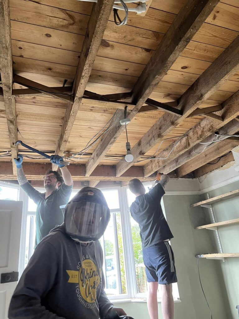 Ripping out and dry lining then Plastering by Quality Plastering Services QPS - Warboys